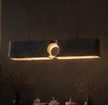 Gece Siyah serisi Eclipse tavan avize