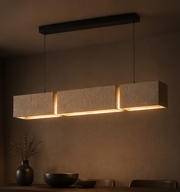 Mimari Seri Segmentli Blok lineer avize